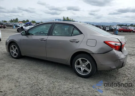 2014 Toyota Corolla L from USA, damaged, VIN 2T1BURHE3EC037851